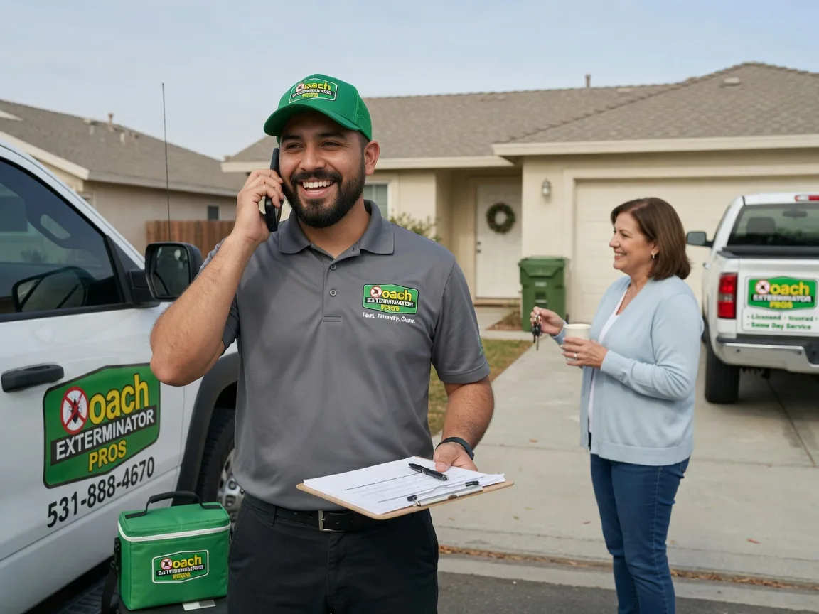 Pest Control Roach Exterminator Mcconnelsville, OH FAQs